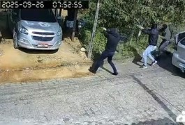 Polícia divulga imagens que mostram execução de dois irmãos no interior de Alagoas