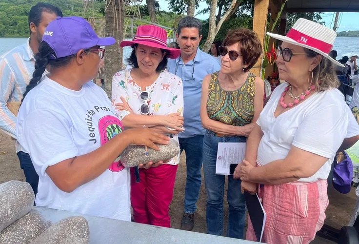 Tereza Nelma representa o Ministério da Pesca em visita da Embaixada Espanhola em Alagoas