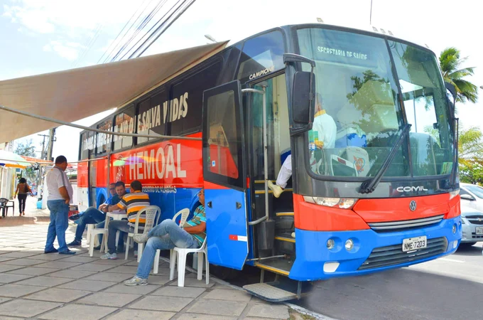 Hemoal inicia o mês de fevereiro com coletas externas de sangue em Arapiraca e Maceió nesta terça-feira