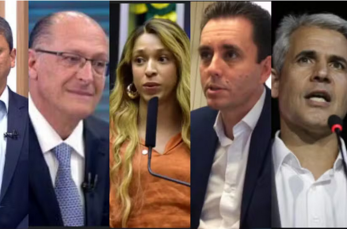 Quaest, governo de SP em 2026: Tarcísio tem 43%, Alckmin, 21%, e Erika Hilton, 8%