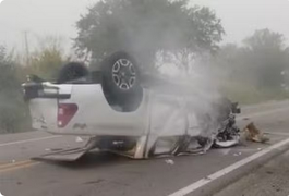 Três pessoas morrem em acidente envolvendo carro e caminhonete na BR-235, em Sergipe; vereador está entre as vítimas