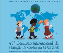 Concurso Internacional de Redação de Cartas: inscrições abertas