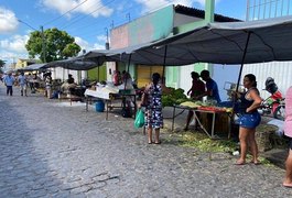 Após liberação, órgãos municipais fiscalizam feiras livres para evitar aglomerações