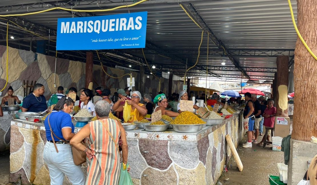 Vídeo. Semana Santa impulsiona vendas de pescados e mariscos em Maceió