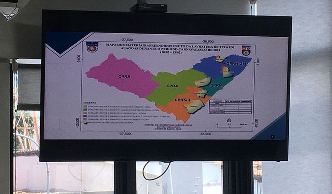 Polícia Militar apreende 10 equipamentos de som durante o Carnaval em Alagoas