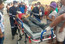 VÍDEO. Suspeito é baleado por desconhecido que reagiu a assalto, em Arapiraca