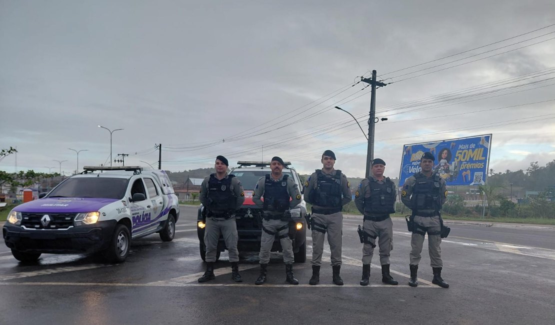 PM-AL registra 35 prisões e apreende quatro quilos de drogas durante a Operação Força Total