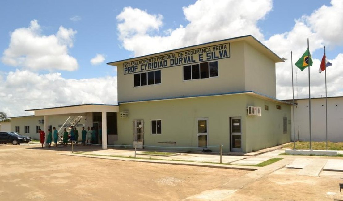 Presídio Cyridião Durval registra fuga de cinco detentos em Maceió