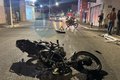 Colisão entre carro e moto deixa motociclista ferido na Rua São Francisco, em Arapiraca