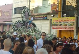 Procissão encerra festa de Nossa Senhora do Bom Conselho em Arapiraca