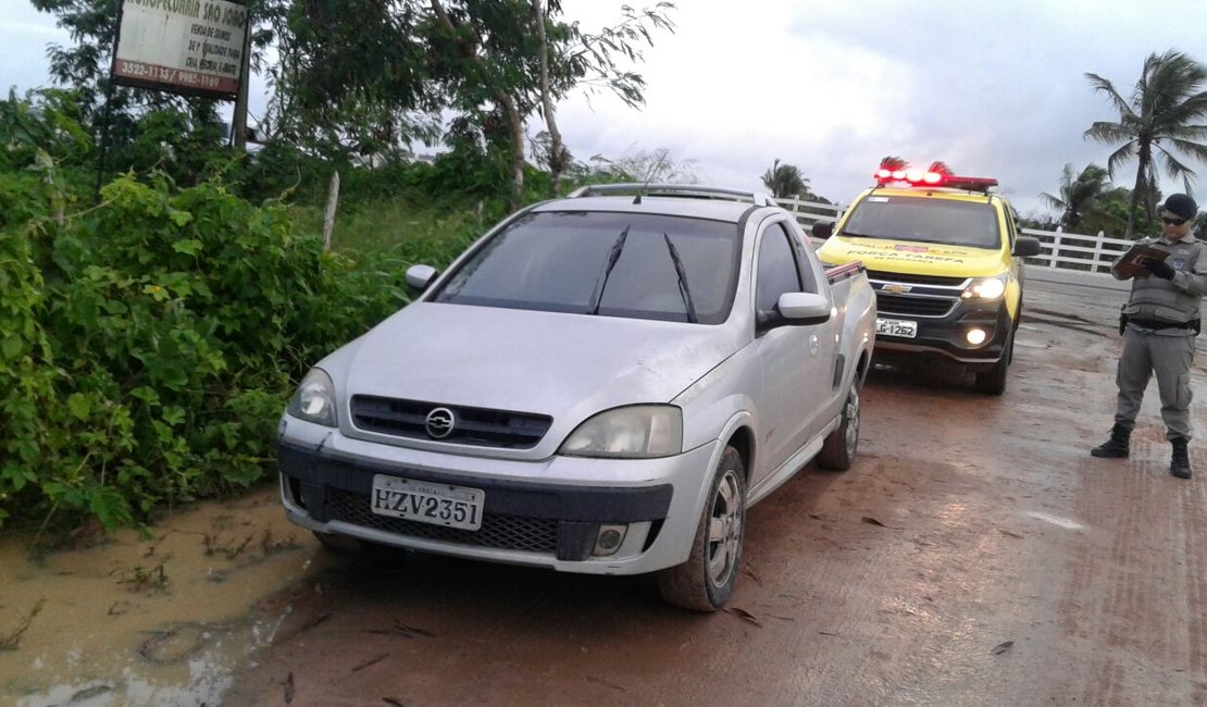 Montana roubada em Sergipe é encontrada em Arapiraca