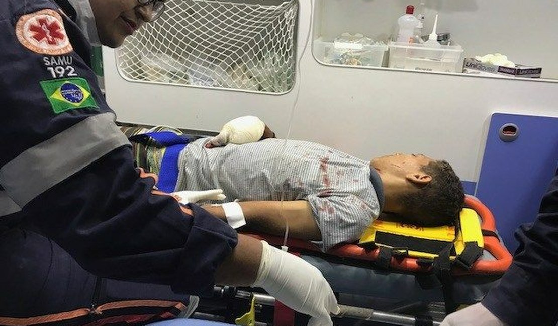 Menor é vítima de tentativa de homicídio em um parque de diversões em Marechal Deodoro