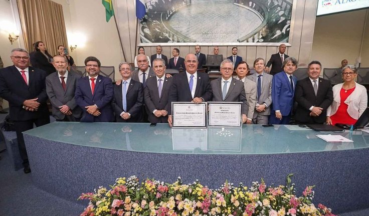 Presidente do Tribunal de Justiça é homenageado pelo Parlamento alagoano