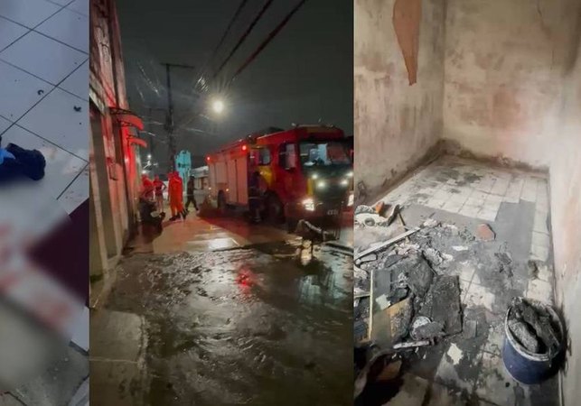 Estado de saúde de mulher ferida em incêndio em Maceió é considerado estável, informa HGE