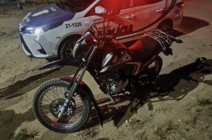 Moto roubada é recuperada pelo 3º BPM em Arapiraca