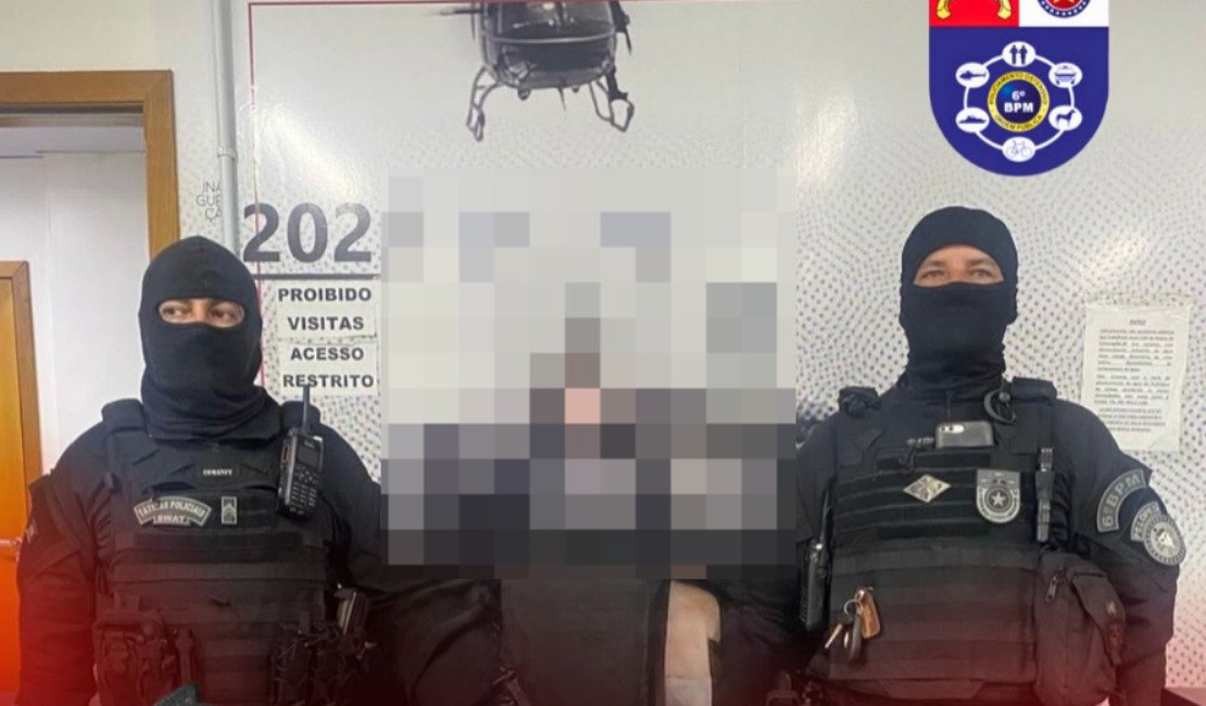 Foragido por estupro cometido em MT é capturado pela PM em Porto Calvo