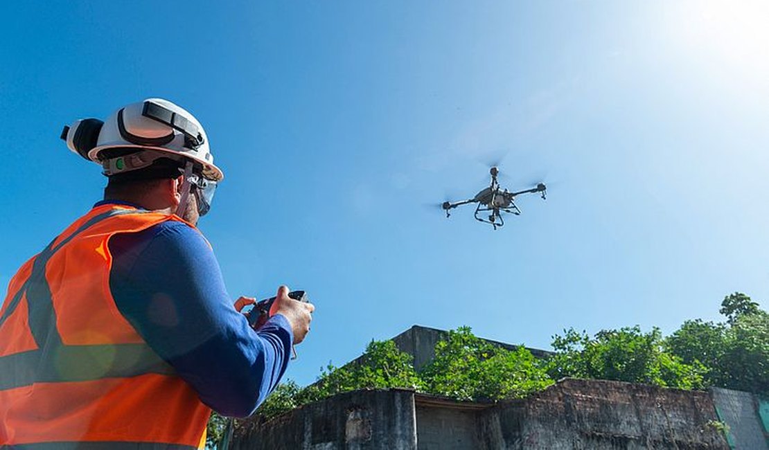 Uso de drone vai intensificar o controle de insetos no Pinheiro, Bebedouro, Mutange, Bom Parto e Farol