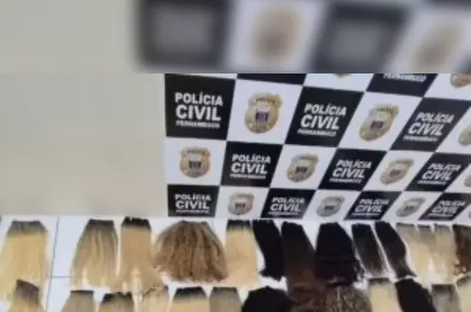 Polícia apreende no Recife apliques capilares roubados de salão de beleza em Natal