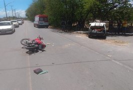 Após morte de ciclista, outros três acidentes são registrados em rodovias do Litoral Sul de Alagoas