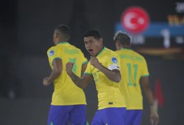 Brasil inicia Copa do Mundo de Beach Soccer com vitória sobre Omã