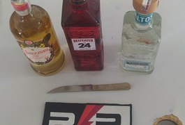 Mulher fere segurança e é presa após furtar três garrafas de bebida em supermercado de Arapiraca