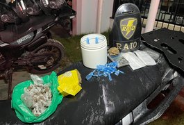 Companhia de Raio prende homem suspeito de tráfico de drogas na Pitanguinha