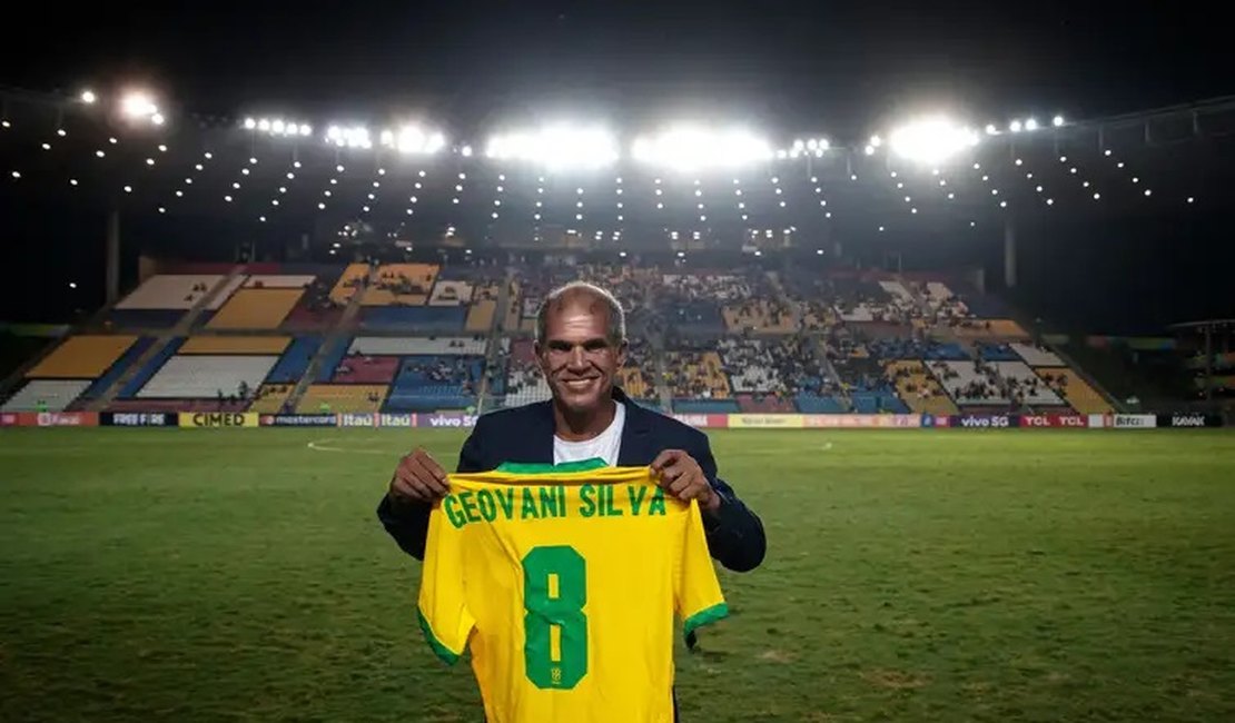 Morre Geovani Silva, ídolo do Vasco e ex-meia da seleção, aos 62 anos