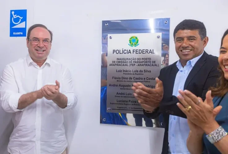 Presidente Sérgio do Sindicato prestigia inauguração do Posto Avançado da PF em Arapiraca