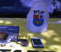 Polícia impede possível assalto a ônibus e prende seis próximo à Ufal