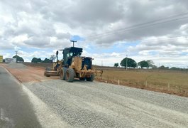 Duplicação da AL-115, entre Palmeira dos Índios e Arapiraca, avança para novo trecho