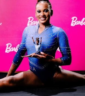 Rebeca Andrade “vira” Barbie em edição dedicada a atletas inspiradoras