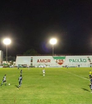 ASA sai atrás, busca o empate em 3 a 3 e segue na liderança do grupo A na Copa Alagoas