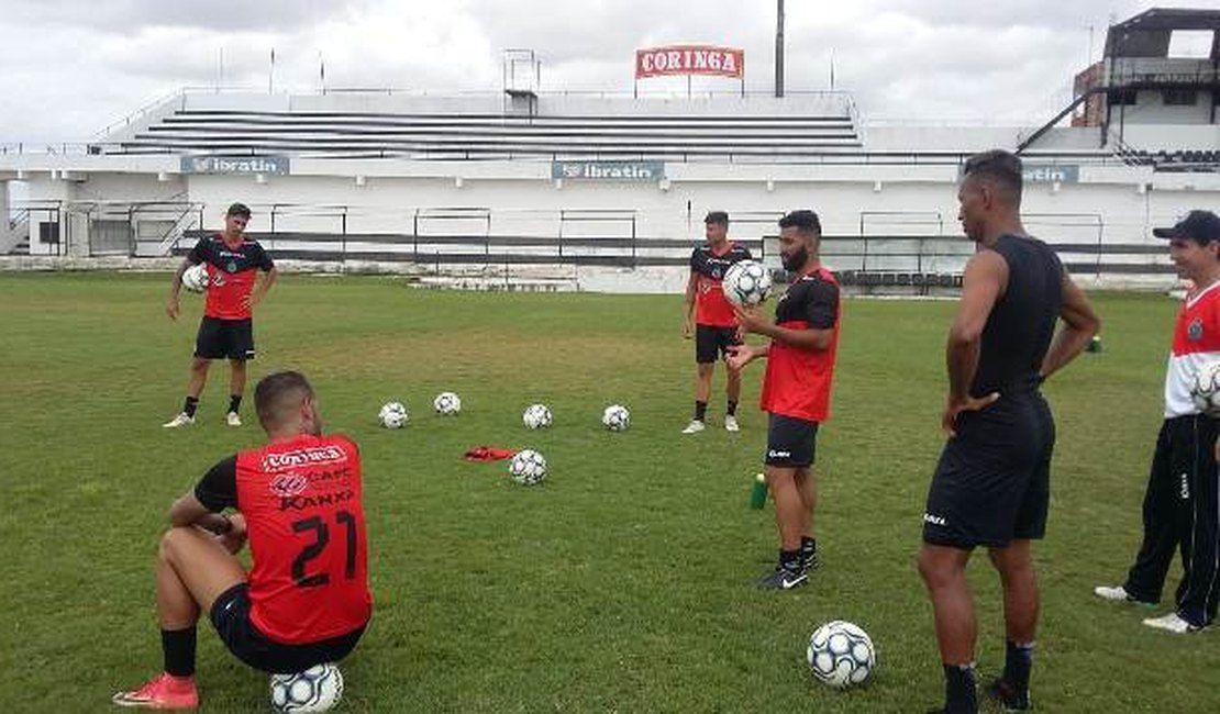 ASA faz último treino antes de enfrentar o Confiança neste domingo