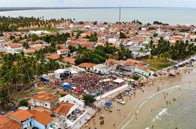 MP recomenda proibição de veículos na areia e paredões no Carnaval 2026 do Pontal do Peba