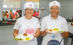 Receita inovadora vence etapa Penedo do Concurso de Merendeiras do Sebrae Alagoas