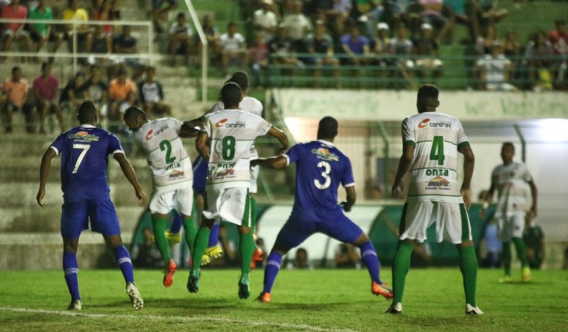 Com equipe reserva, CSA vence o Coruripe e segue invicto no Alagoano