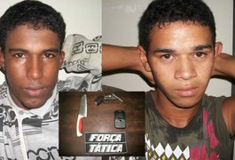 Força Tática do 3°BPM recupera celular roubado e apreende arma de fogo em Arapiraca