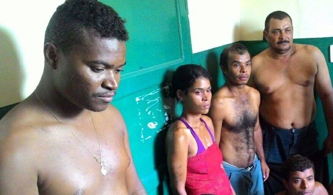 Operação policial prende seis pessoas acusadas de vários crimes em Alagoas