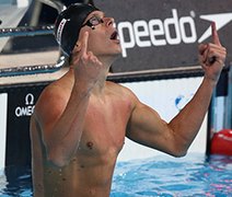 Cesar Cielo tenta o tri-mundial às 13h deste sábado