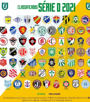 Com ASA e Murici representando Alagoas, Série D 2021 tem os 68 clubes definidos
