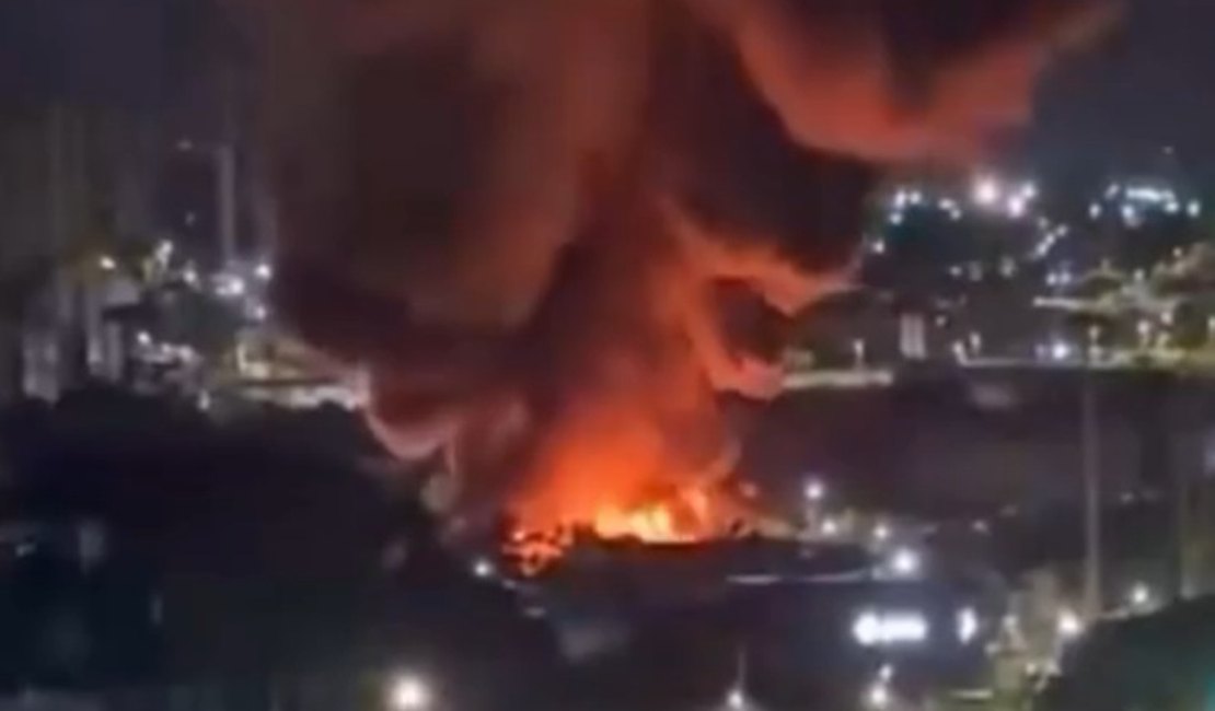 VÍDEO: Incêndio atinge Circo do Tirullipa em Natal; ninguém ficou ferido