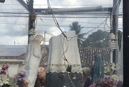 Homem que quebrou imagem de Padre Cícero no Litoral Norte se entrega à polícia e é liberado em seguida