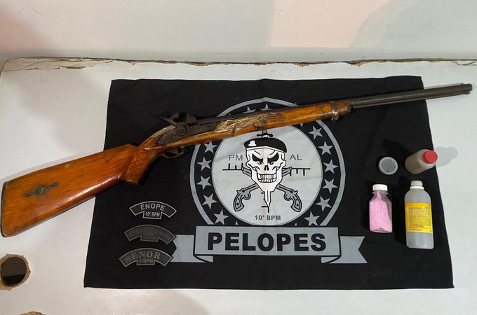 Ocorrências policiais terminam com prisões em flagrante e apreensão de armas no interior alagoano