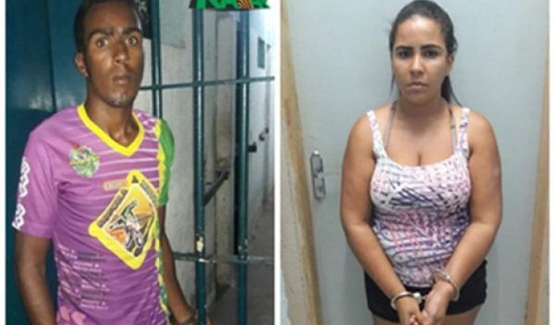 Polícia prende dupla acusada de tráfico de drogas e desmanche de motos, em AL