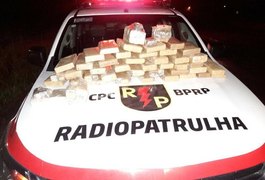 Polícia Militar e GECOC apreendem 40 kg de drogas em Junqueiro