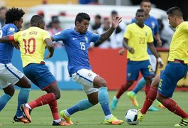 Com Jesus nas alturas, Brasil vence Equador por 3 a 0 e quebra tabu de 33 anos