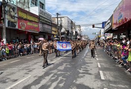 202 anos da Independência: 7 de Setembro é celebrado com desfile cívico militar em Arapiraca