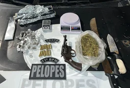 Polícia Militar apreende 78 quilos de drogas e 16 armas de fogo em uma semana