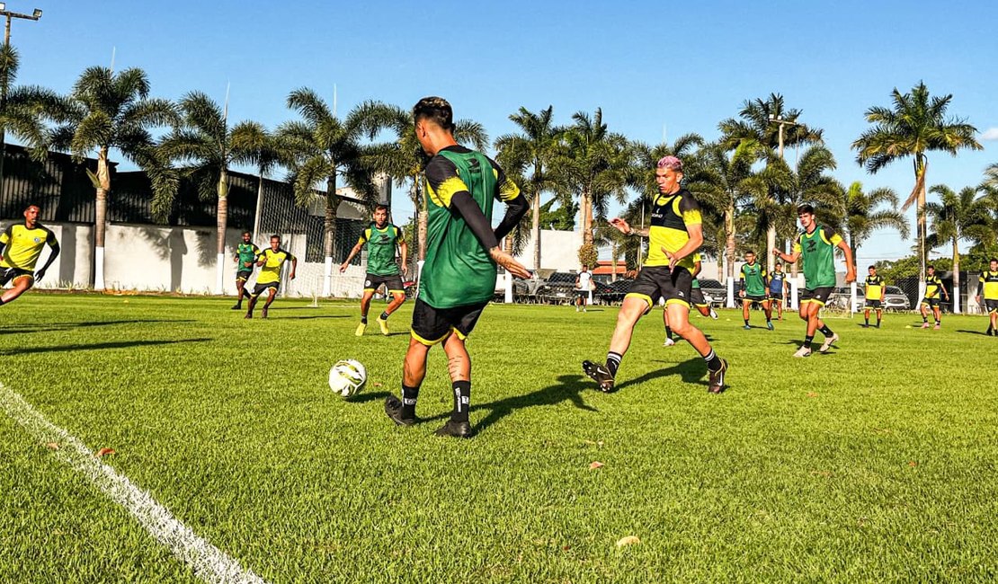 ASA fará três treinos antes de enfrentar o Retrô, no Recife, na terça-feira, 23