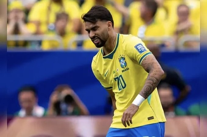 Paquetá segue o tratamento, mas está praticamente fora da Copa